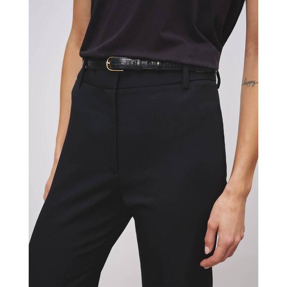 NEW NILI LOTAN arielle high-rise pant in black - Picture 4 of 5